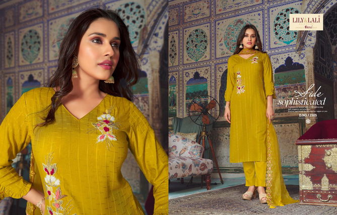 Metro Fusion By Lily Lali Designer Readymade Suits Catalog